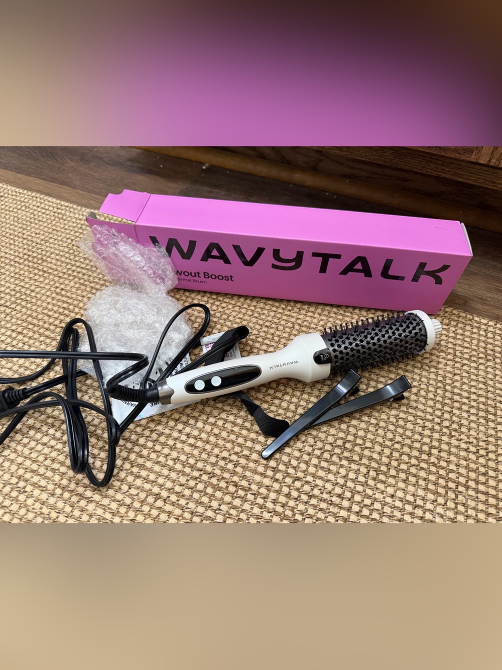 Wavytalk Blowout Boost Thermal Brush 1.5” - Like New in Box!